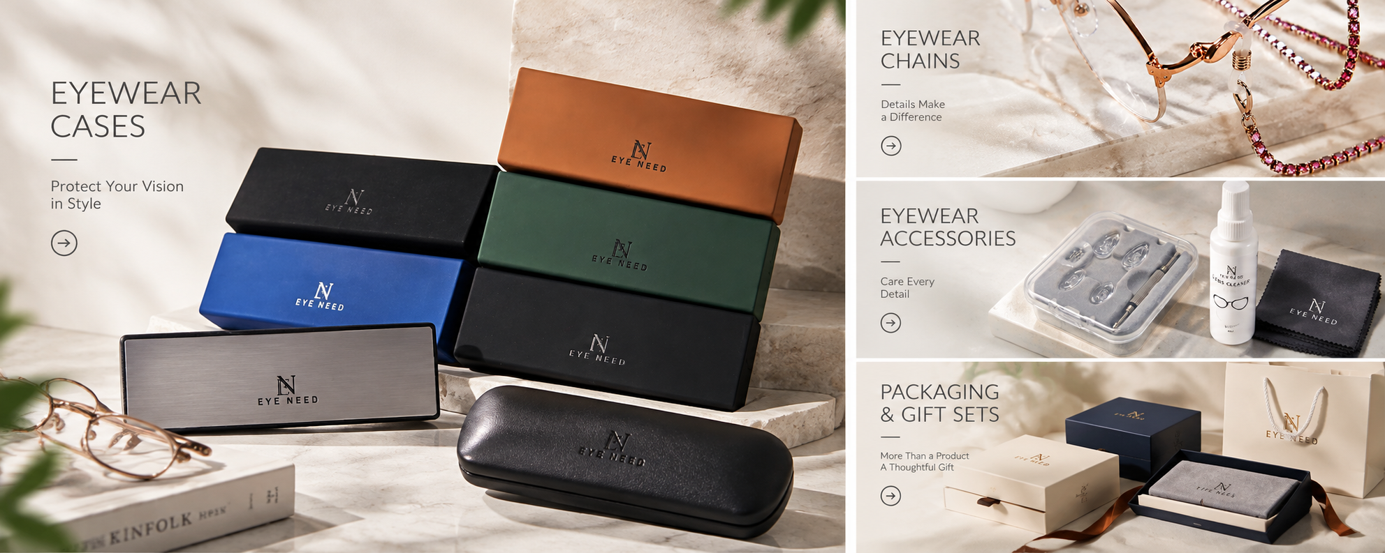Explore EYENEED product collections